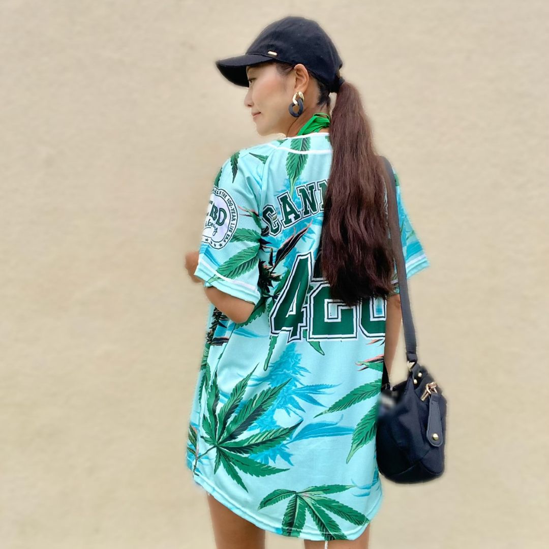Baseball shirt | Passion (Aloha-style hemp pattern) - Men's/Women's