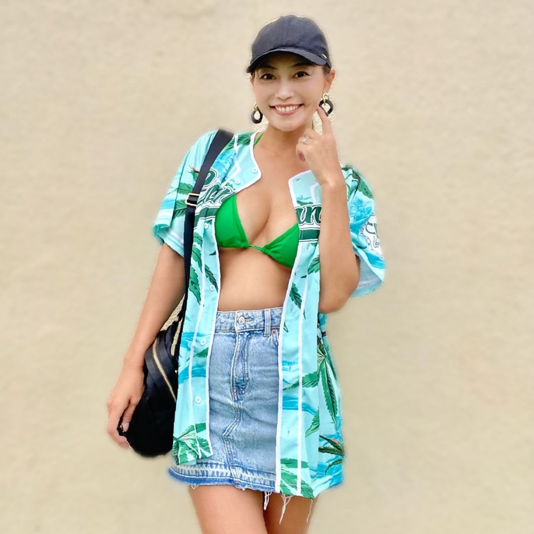 Baseball shirt | Passion (Aloha-style hemp pattern) - Men's/Women's