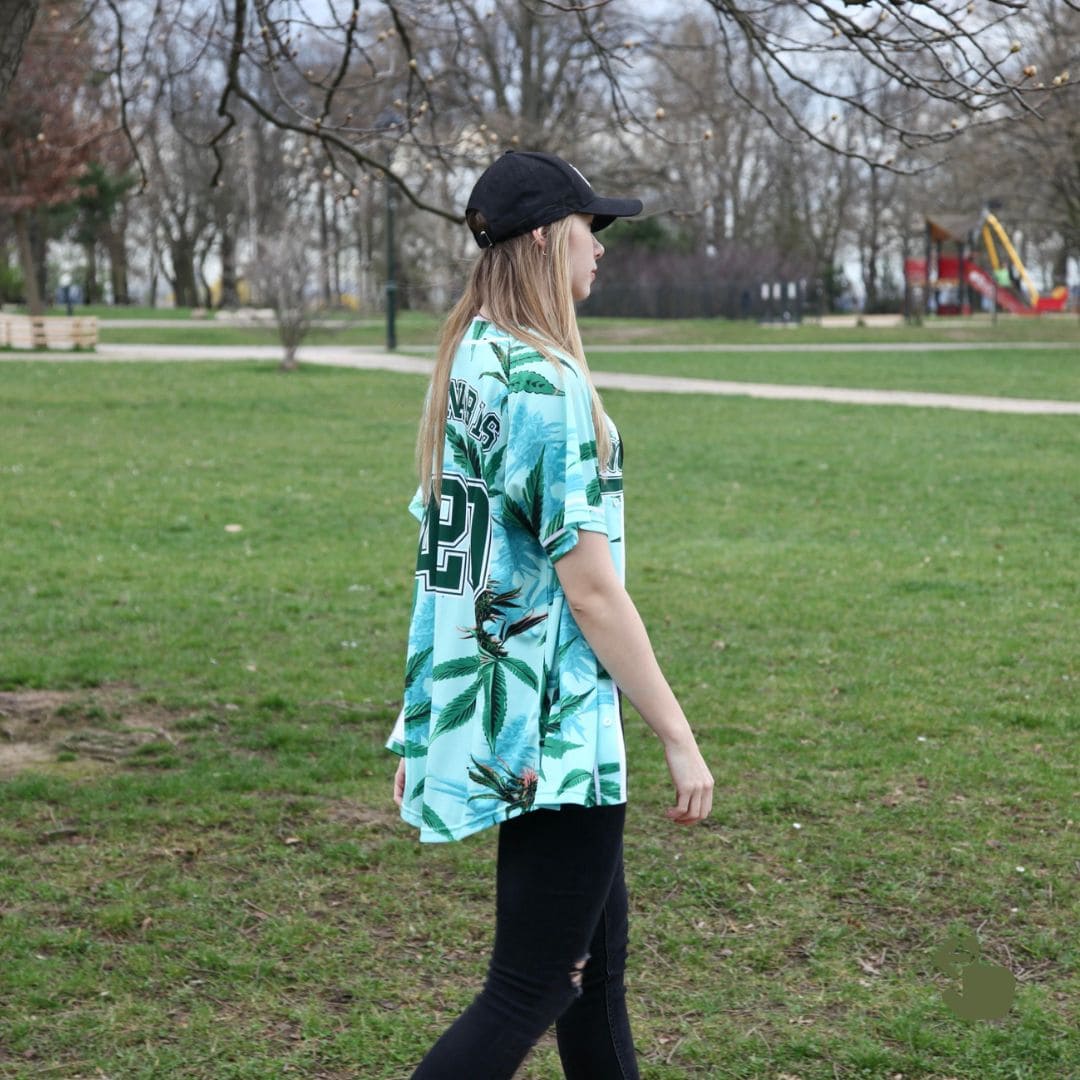 Baseball shirt | Passion (Aloha-style hemp pattern) - Men's/Women's