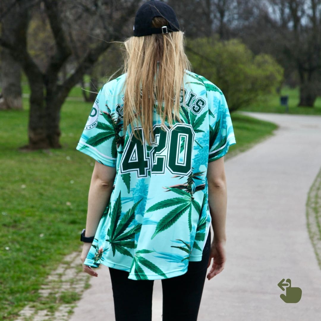 Baseball shirt | Passion (Aloha-style hemp pattern) - Men's/Women's