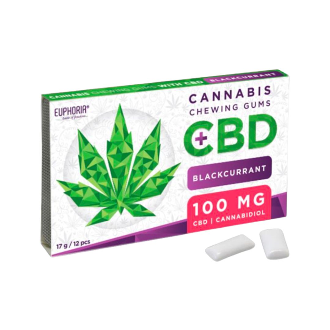 [CBD Gum] CBD 100mg/12 pieces - EUPHORIA
