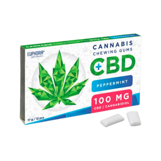 [CBD Gum] CBD 100mg/12 pieces - EUPHORIA