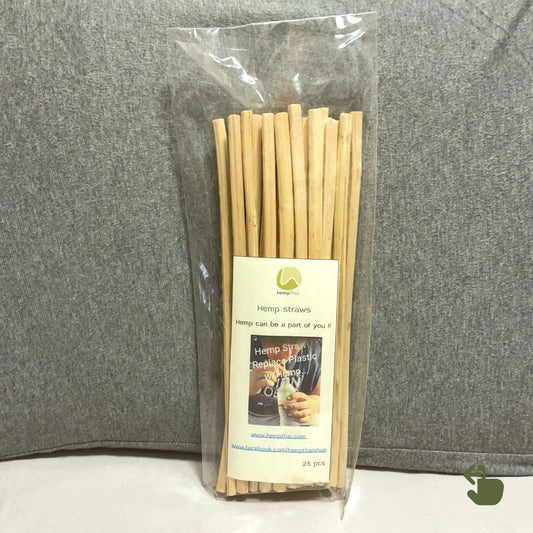 Thai hemp straws/10 pieces