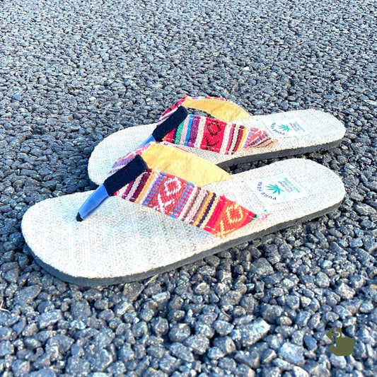 ヒマラヤヘンプ製サンダル（スリッパ）